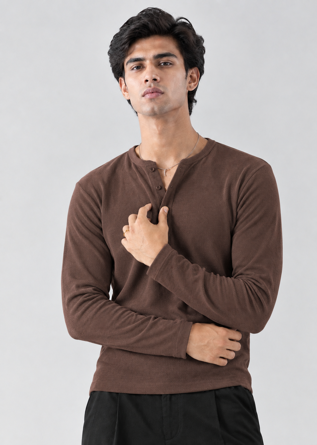 Premium Brown Henly