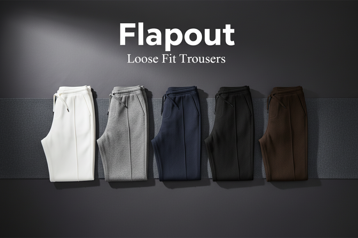 Flapout Loose Fit Trousers Banner